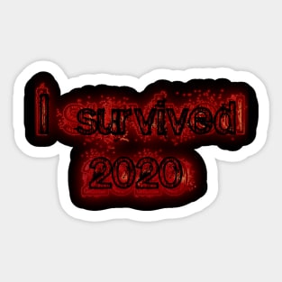 I survived 2020 Sticker